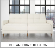 DHP Andora Coil Futon