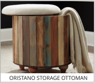 Oristano Storage Ottoman