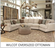 Wilcot Oversized Ottoman