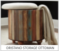 Oristano Storage Ottoman