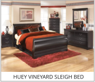 Huey Vineyard Sleigh Bed
