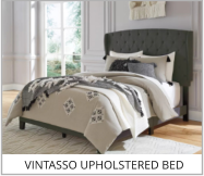 Vintasso Upholstered Bed