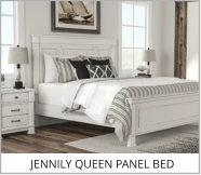 Jennily Queen Panel Bed