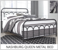 Nashburg Queen Metal Bed