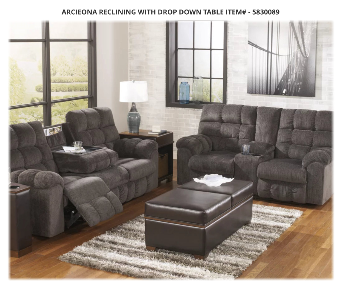 Ashley Sectional Sofas at Jerry's Furniture in Jamestown ND