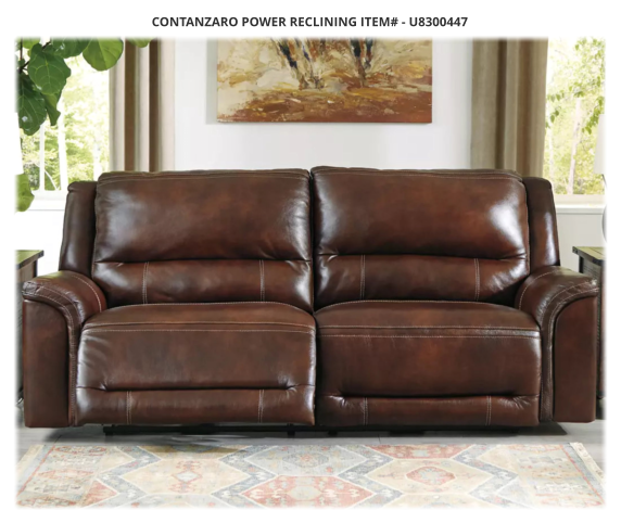 CONTANZARO POWER RECLINING ITEM# - U8300447