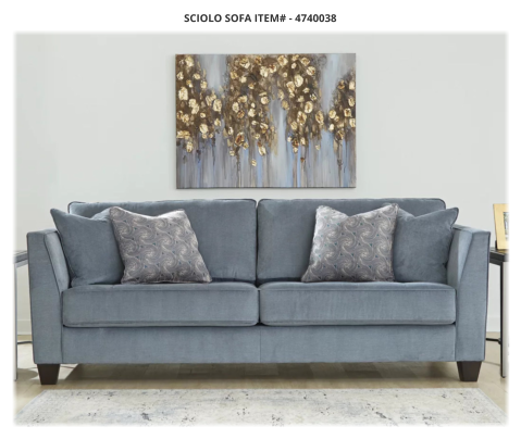 SCIOLO SOFA ITEM# - 4740038