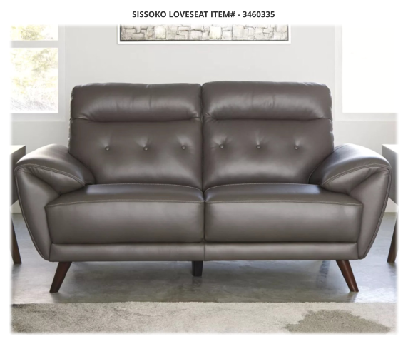 SISSOKO LOVESEAT ITEM# - 3460335