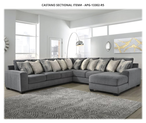 castano sectional ITEM# - APG-13302-R5