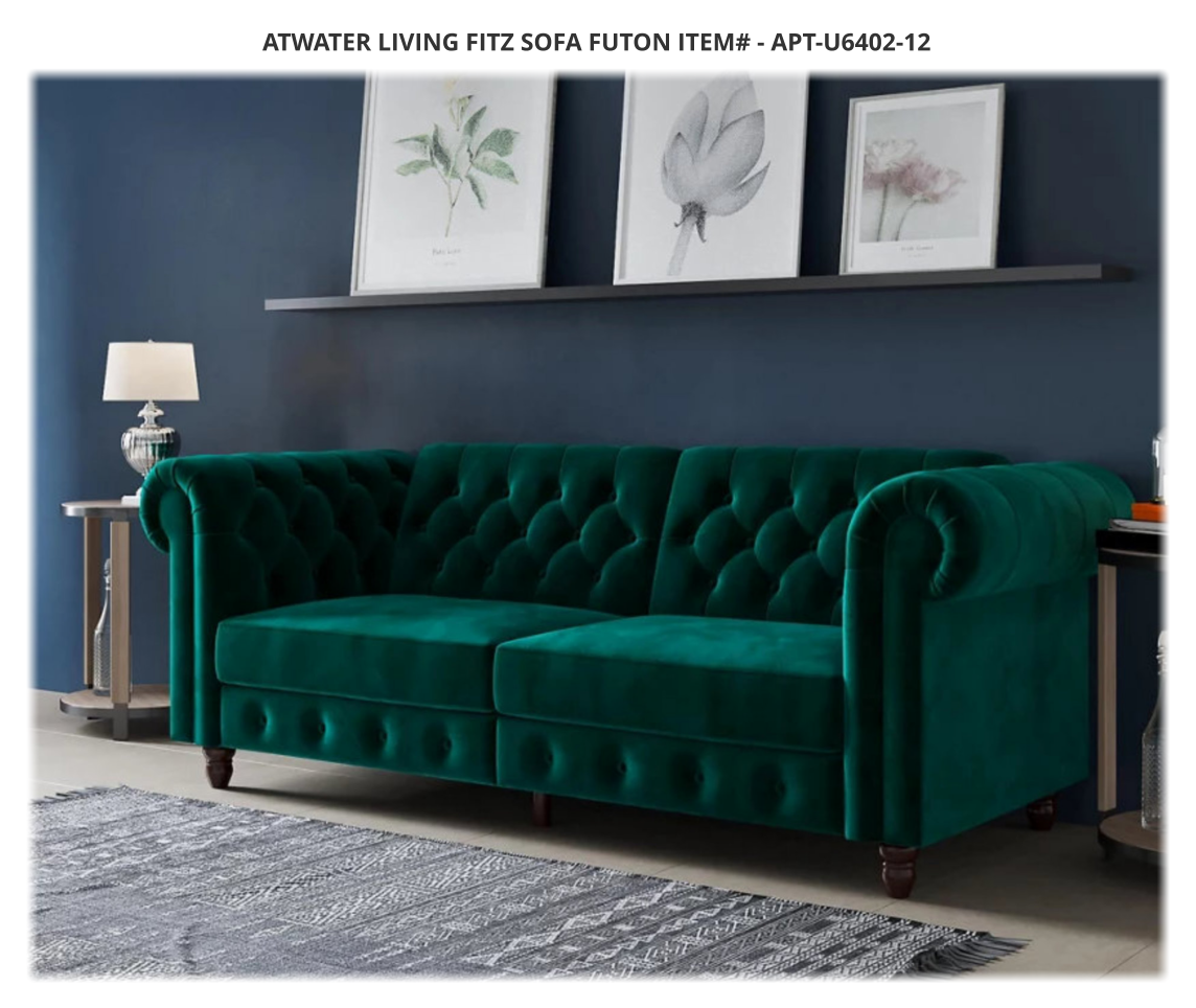 Fitz cheap sofa futon