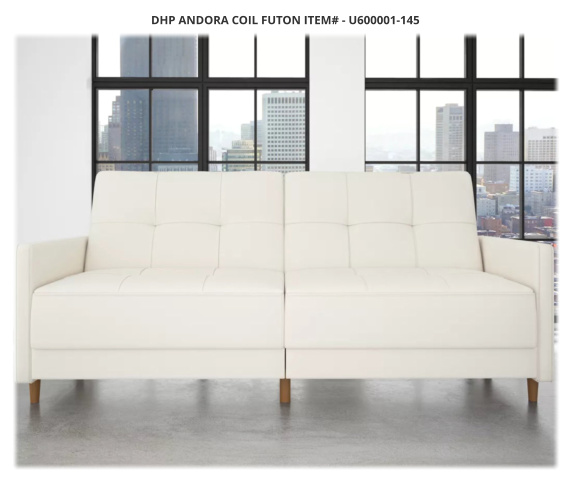 DHP Andora Coil Futon ITEM# - U600001-145