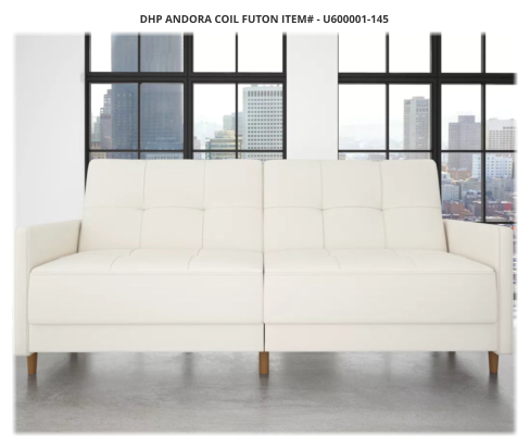 DHP Andora Coil Futon ITEM# - U600001-145