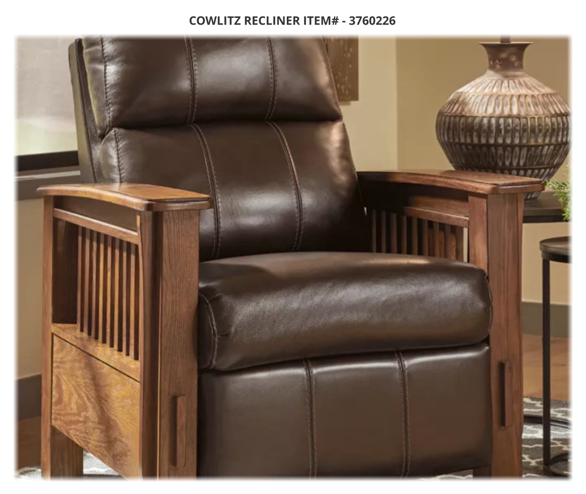 Ashley santa fe recliner deals