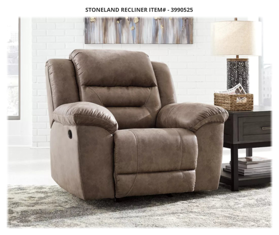 Stoneland Recliner ITEM# - 3990525