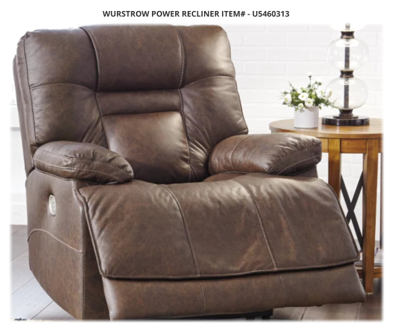 Wurstrow Power Recliner ITEM# - U5460313