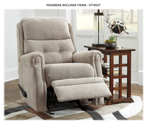 Penzberg Recliner ITEM# - 5710527