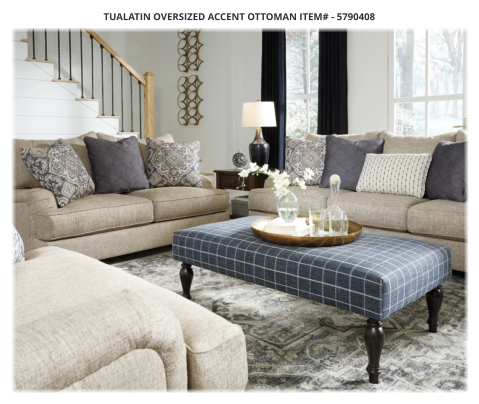 Tualatin Oversized Accent Ottoman ITEM# - 5790408