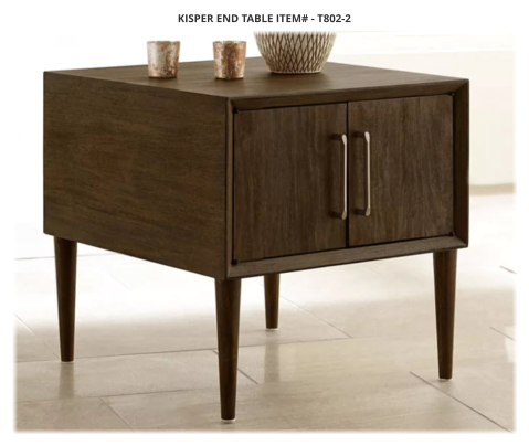 Kisper End Table ITEM# - T802-2