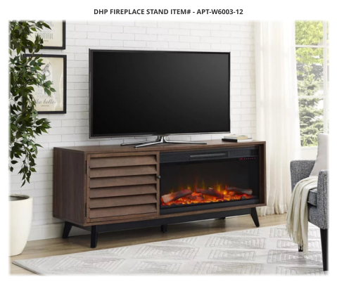 DHP FIREPLACE STAND ITEM# - APT-W6003-12