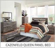 Cazenfeld Queen Panel BED
