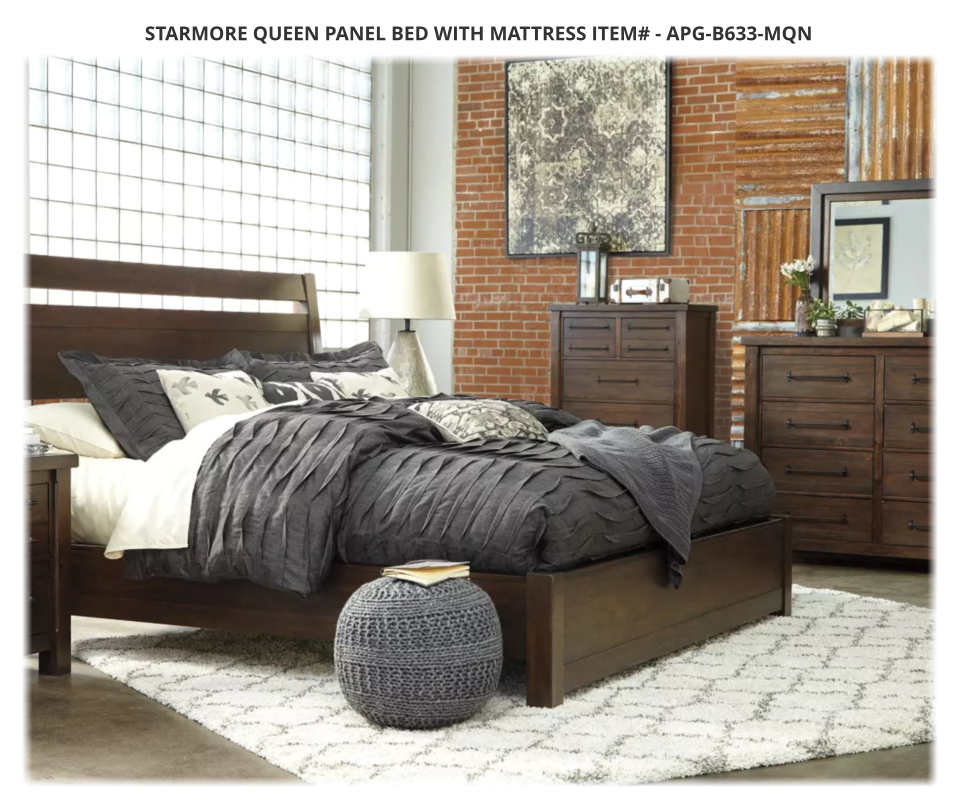 Ashley Bedroom Sets At Jerry S Furniture In Jamestown Nd - Starmore Queen Panel Bed With Mattress Ashley Bedroom Sets At Jerry S Furniture In Jamestown Nd - Starmore Queen Panel Bed With Mattress