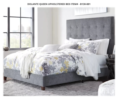 Dolante Queen Upholstered Bed ITEM# - B130-881