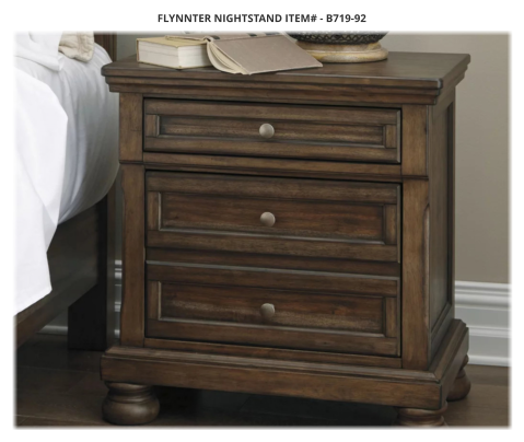 Flynnter Nightstand ITEM# - B719-92