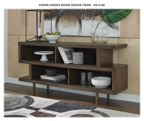 Kisper Dining Room Server ITEM# - D513-60