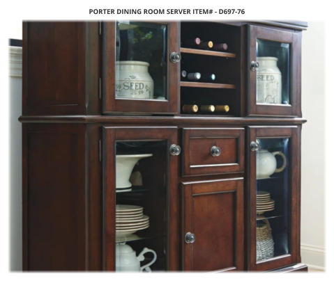 Porter Dining Room Server ITEM# - D697-76