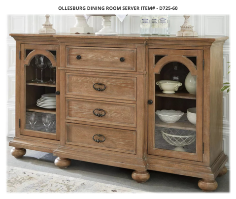 Ollesburg Dining Room Server ITEM# - D725-60