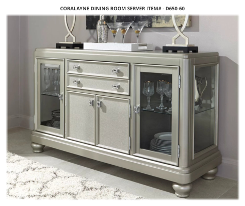 Coralayne Dining Room Server ITEM# - D650-60